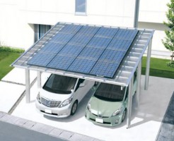 駐車場屋根太陽光発電